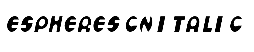 Espheres Cn Italic