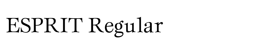 ESPRIT Regular