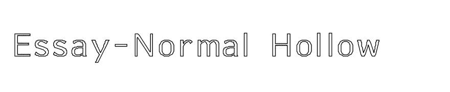 Essay-Normal Hollow