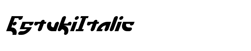 EstukiItalic