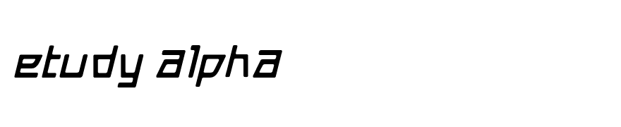 etudy alpha