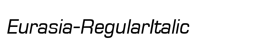 Eurasia-RegularItalic