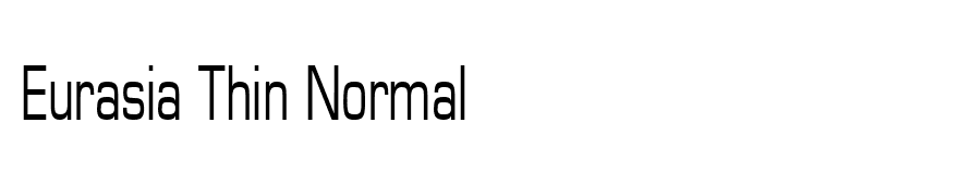 Eurasia Thin Normal