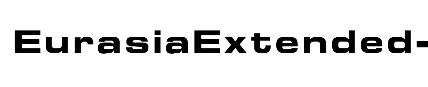 EurasiaExtended-Bold
