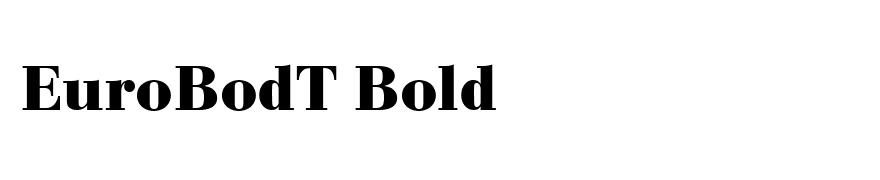 EuroBodT Bold