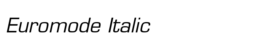 Euromode Italic