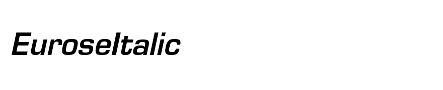 EuroseItalic
