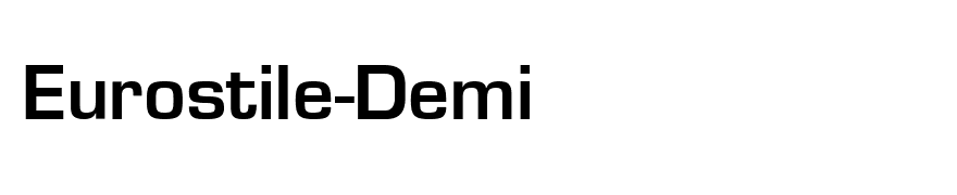 Eurostile-Demi