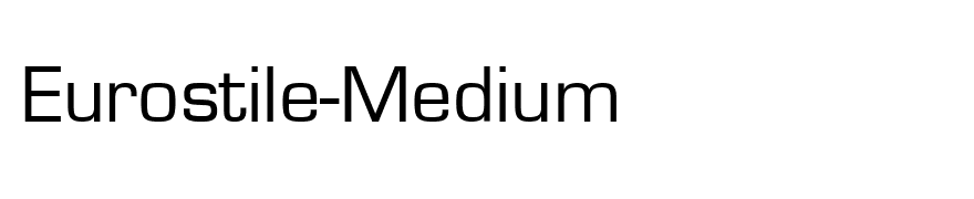 Eurostile-Medium