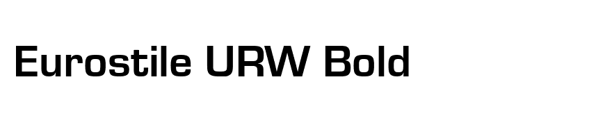 Eurostile URW Bold