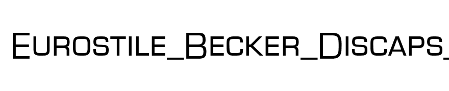 Eurostile_Becker_Discaps_