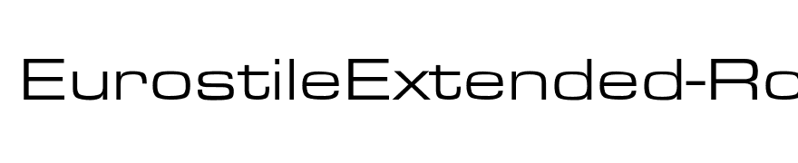 EurostileExtended-Roman-DTC