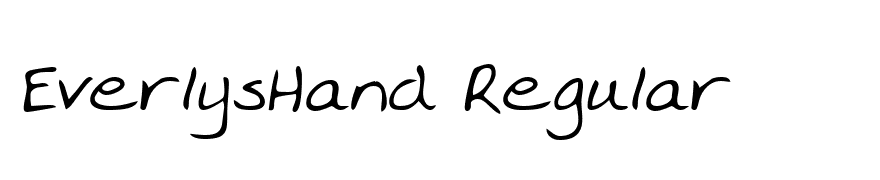 EverlysHand Regular