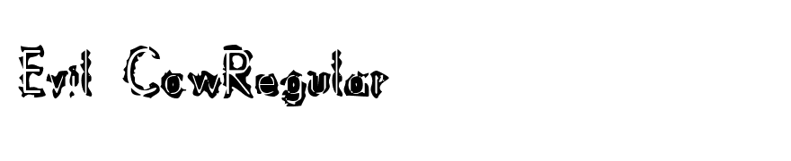 Evil CowRegular