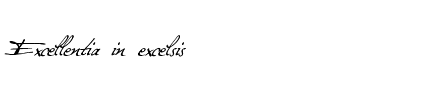 Excellentia in excelsis