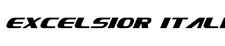 Excelsior Italic