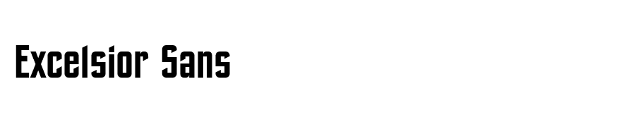 Excelsior Sans