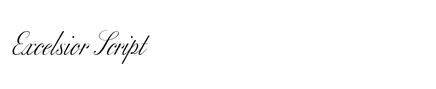 Excelsior Script