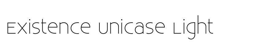 Existence Unicase Light