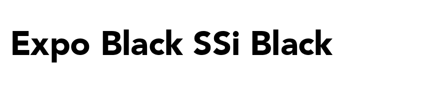 Expo Black SSi Black
