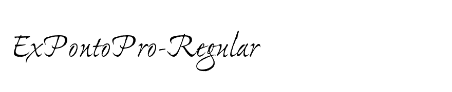 ExPontoPro-Regular