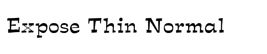 Expose Thin Normal