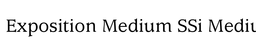 Exposition Medium SSi Medium