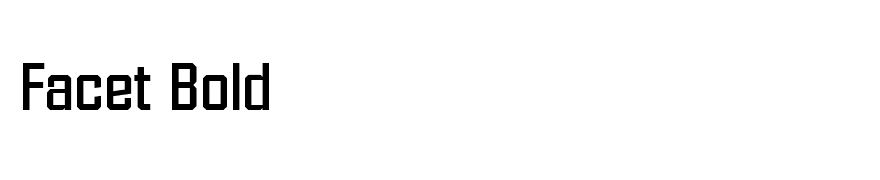 Facet Bold
