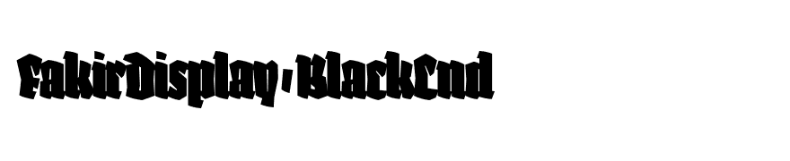 FakirDisplay-BlackCnd