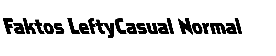 Faktos LeftyCasual Normal