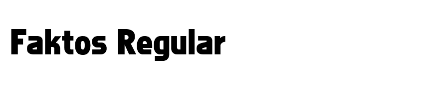 Faktos Regular