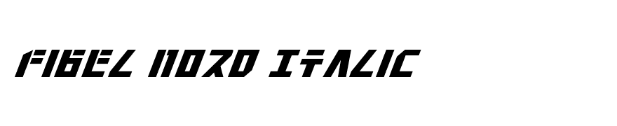 Falconhead Condensed Italic