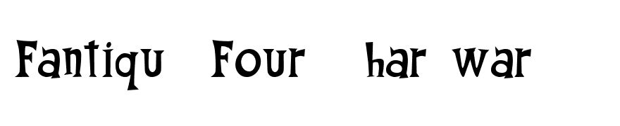 Fantique Four Shareware