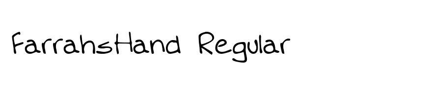 FarrahsHand Regular