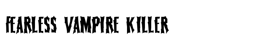Fearless Vampire Killer