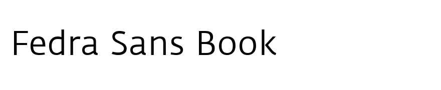 Fedra Sans Book