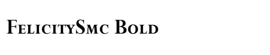 FelicitySmc Bold