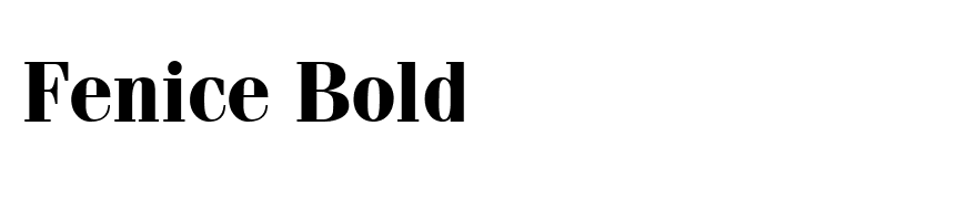 Fenice Bold
