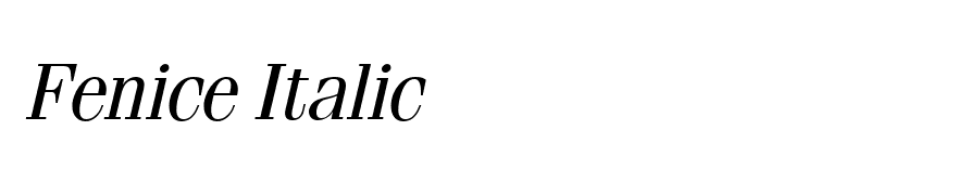 Fenice Italic