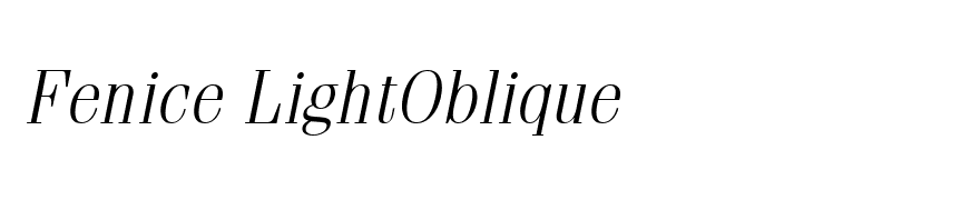 Fenice LightOblique