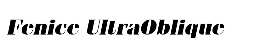 Fenice UltraOblique