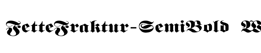 FetteFraktur-SemiBold Wd
