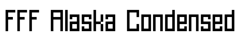 FFF Alaska Condensed