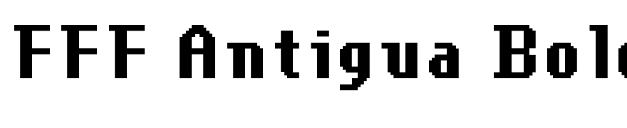 FFF Antigua Bold Extended