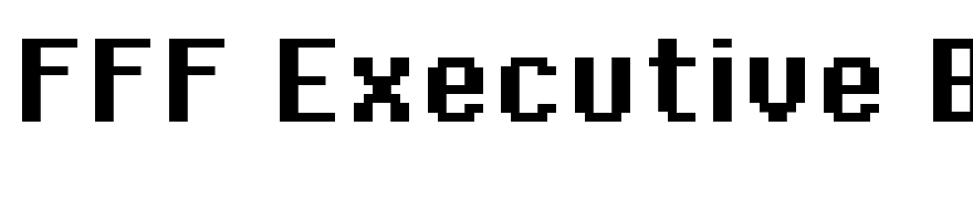 FFF Executive Bold Extended