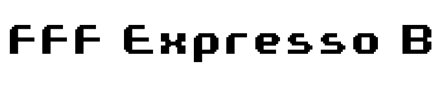 FFF Expresso Bold Extended