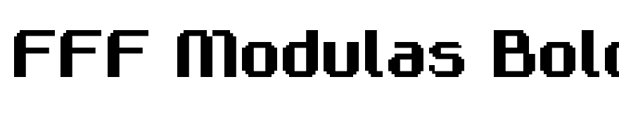 FFF Modulas Bold