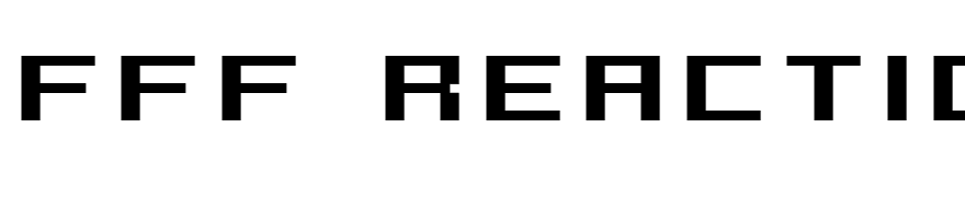 FFF Reaction Bold Extended