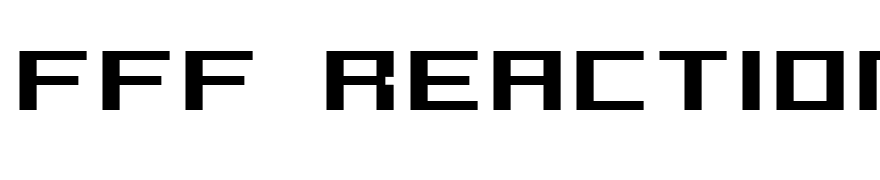 FFF Reaction Bold