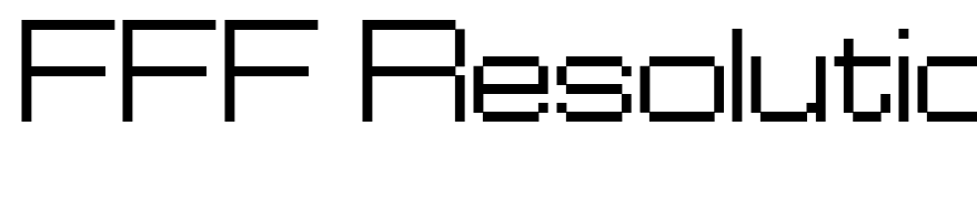 FFF Resolution Condensed